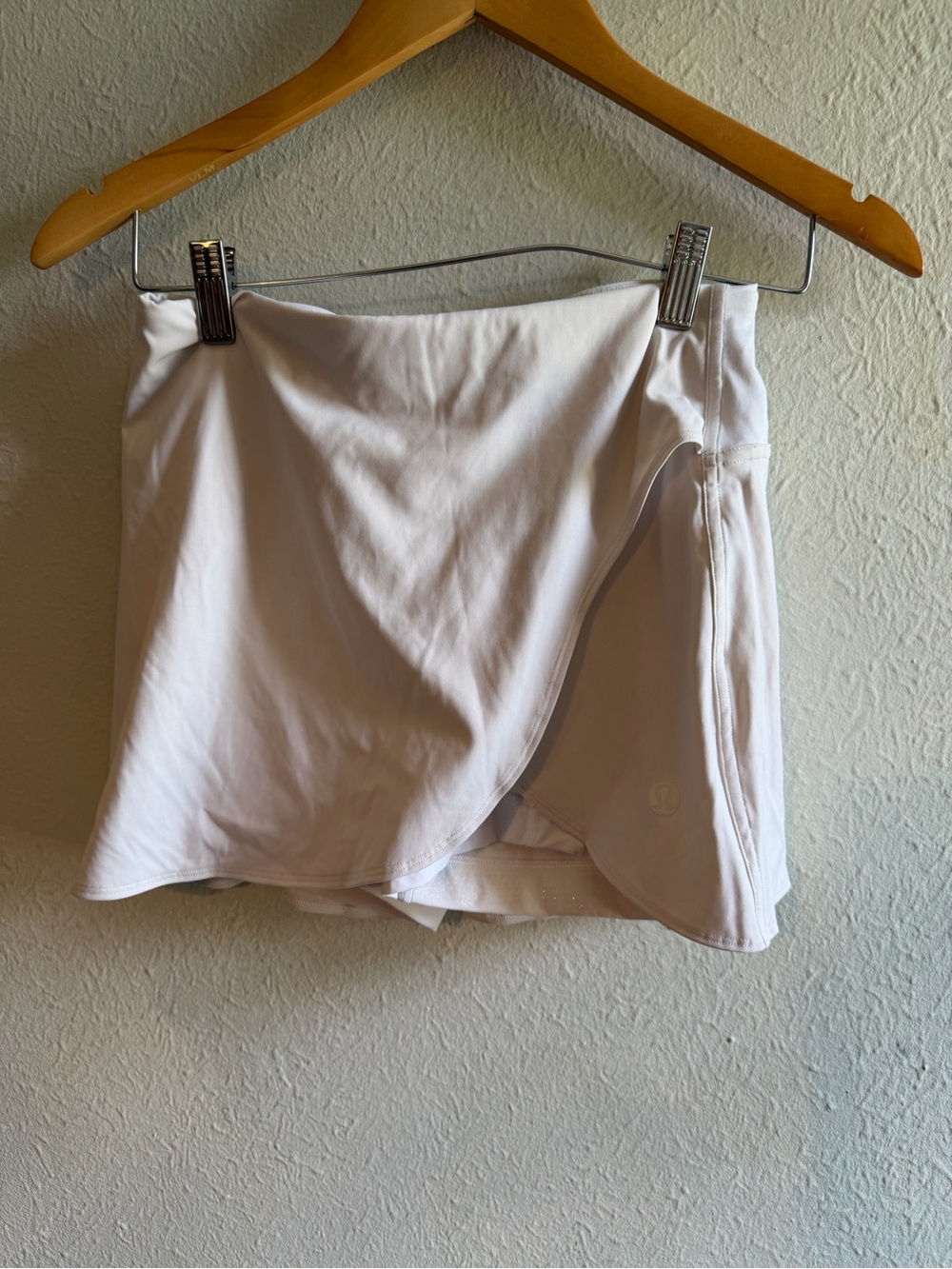 lululemon athletica White Athletic Skort with Built-In Shorts